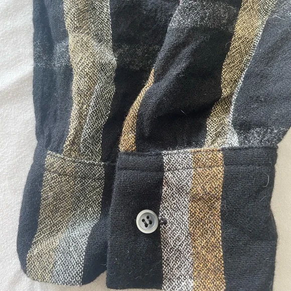 Madewell Oversized  XL Highroad Popover Shirt in Lessing Plaid extra large - Picture 8 of 10